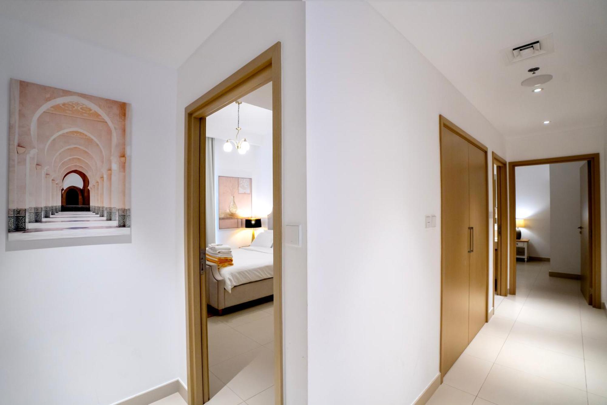 3Br Haven With Burj Views By Magnoliasvhr Aparthotel Дубай Екстериор снимка
