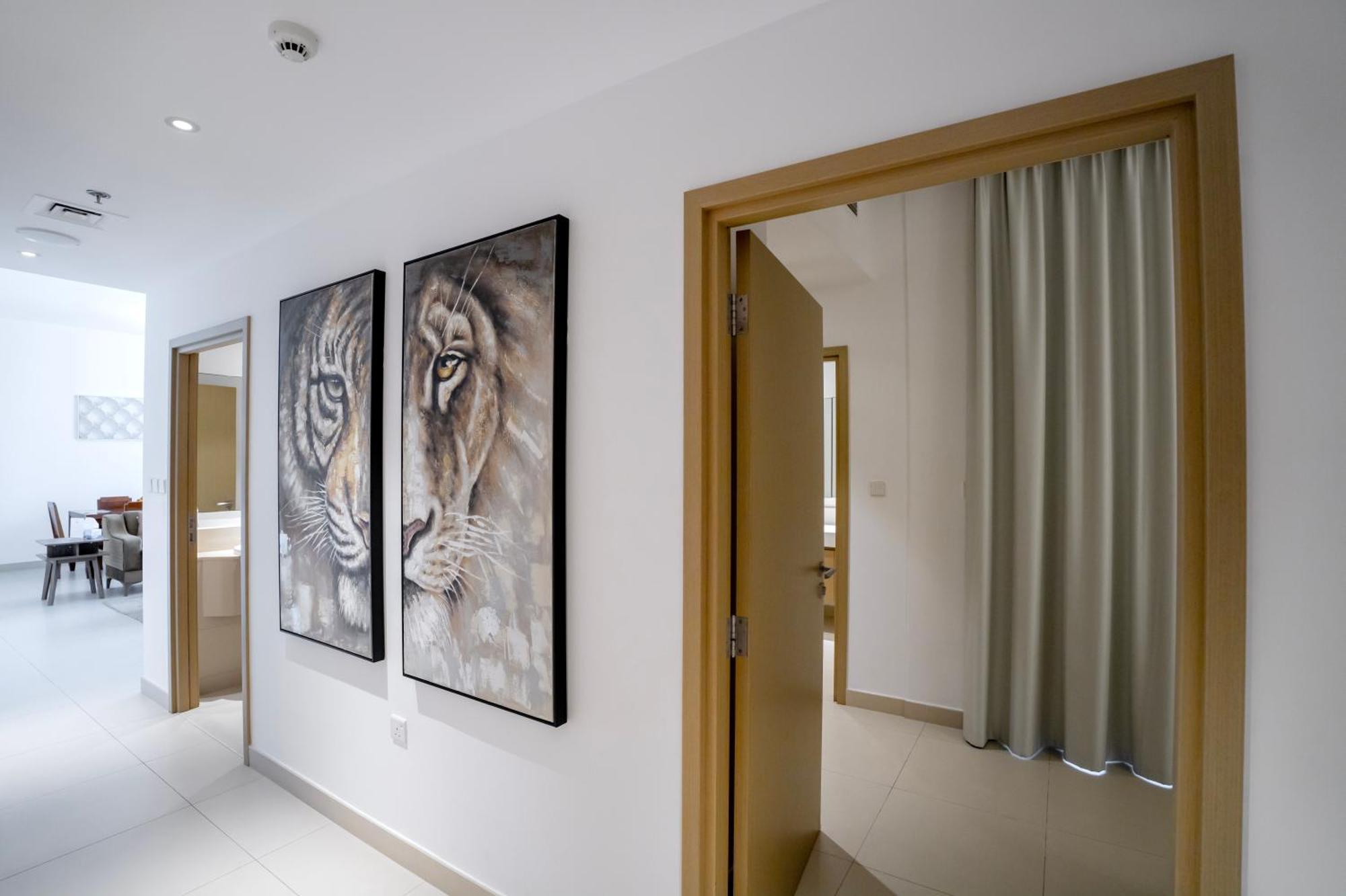 3Br Haven With Burj Views By Magnoliasvhr Aparthotel Дубай Екстериор снимка